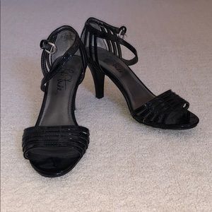 patent leather heels